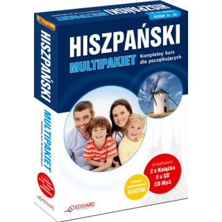 Hiszpański MultiPakiet (2 x Książka + 6 x CD Audio + MP3 z programem multimedialnym) Hiszpański MultiPakiet (2 x Książka + 6 x CD Audio + MP3 z programem multimedialnym)
