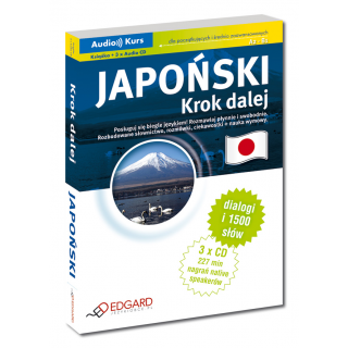 Japoński Krok dalej (Książka + 3 x Audio CD) Japoński Krok dalej (Książka + 3 x Audio CD)