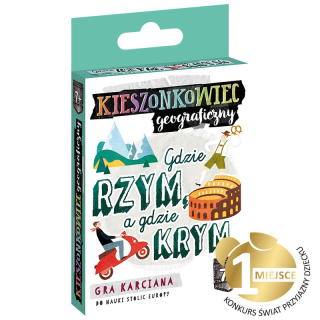 Kieszonkowiec geograficzny Obieżyświat (8+) Kieszonkowiec geograficzny Obieżyświat (8+)