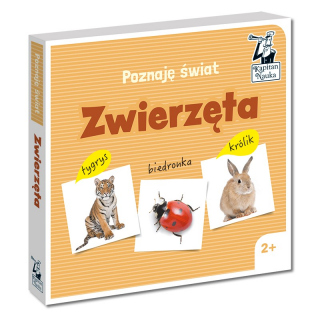 Kapitan Nauka. Poznaję świat. Zwierzęta 2+ Kapitan Nauka. Poznaję świat. Zwierzęta 2+