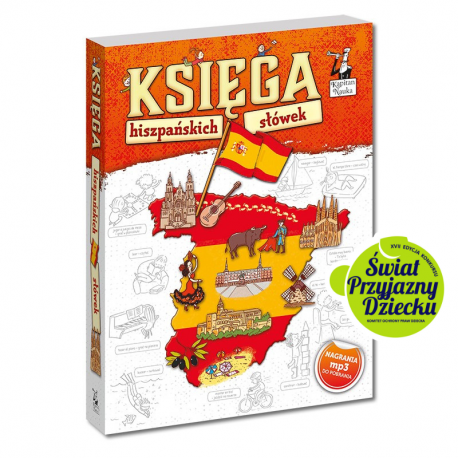 Księga hiszpańskich słówek (7+) Księga hiszpańskich słówek (7+)