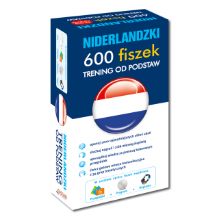 Niderlandzki 600 fiszek Trening od podstaw +CD (600 fiszek + CD-ROM z programem i nagraniami MP3 + Kolorowe przegródki) Niderlandzki 600 fiszek Trening od podstaw +CD (600 fiszek + CD-ROM z programem i nagraniami MP3 + Kolorowe przegródki)