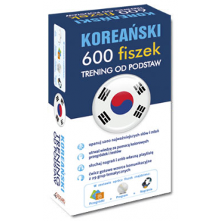 Koreański 600 fiszek Trening od podstaw +CD (600 fiszek ze słówkami + nagrania MP3 + program + kolorowe przegródki ) Koreański 600 fiszek Trening od podstaw +CD (600 fiszek ze słówkami + nagrania MP3 + program + kolorowe przegródki )