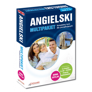 Angielski MultiPakiet NOWA EDYCJA (3 x Książka + 4 x CD Audio + MP3 + program multimedialny) Angielski MultiPakiet NOWA EDYCJA (3 x Książka + 4 x CD Audio + MP3 + program multimedialny)