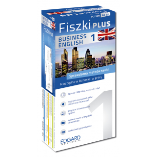 Angielski Fiszki PLUS Business English 1 (600 fiszek + program i nagrania do pobrania + kolorowe przegródki + etui) Angielski Fiszki PLUS Business English 1 (600 fiszek + program i nagrania do pobrania + kolorowe przegródki + etui)