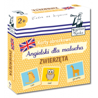 Karty obrazkowe Angielski dla malucha Zwierzęta...