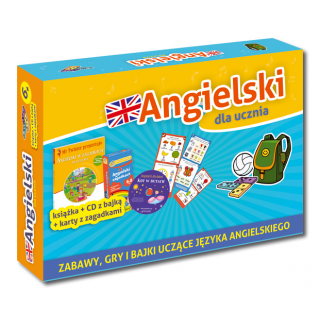 Kapitan Nauka. Pakiet Angielski dla ucznia 6+ (książka + karty z zagadkami + CD z bajką) Kapitan Nauka. Pakiet Angielski dla ucznia 6+ (książka + karty z zagadkami + CD z bajką)