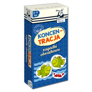 Kapitan Nauka Zagadki obrazkowe Koncentracja 6-9 lat Kapitan Nauka Zagadki obrazkowe Koncentracja 6-9 lat