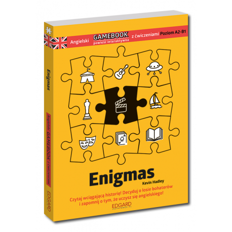 Angielski Gamebook z ćwiczeniami Enigmas 